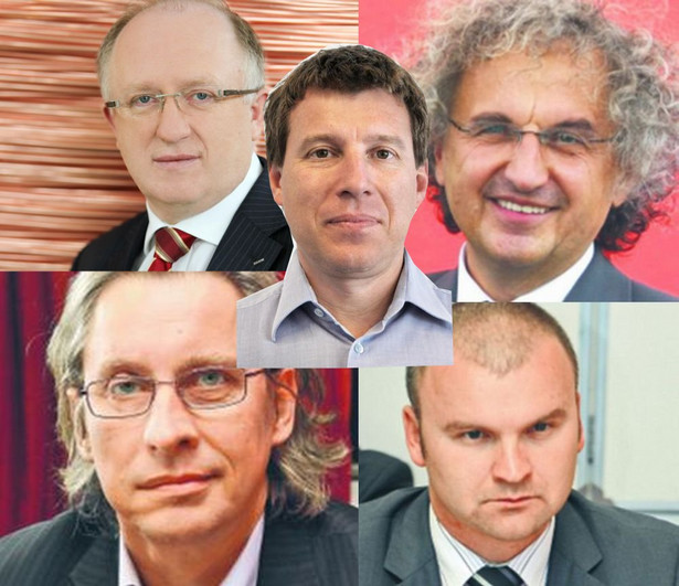 Wojciech Sobieraj, Andrzej Mochoń, Rafał Brzoska, Herbert Wirth, Adam Kiciński