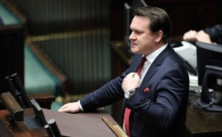 Tarczyński do KO: Jesteście politycznymi tchórzami, cały czas uciekacie [WIDEO]