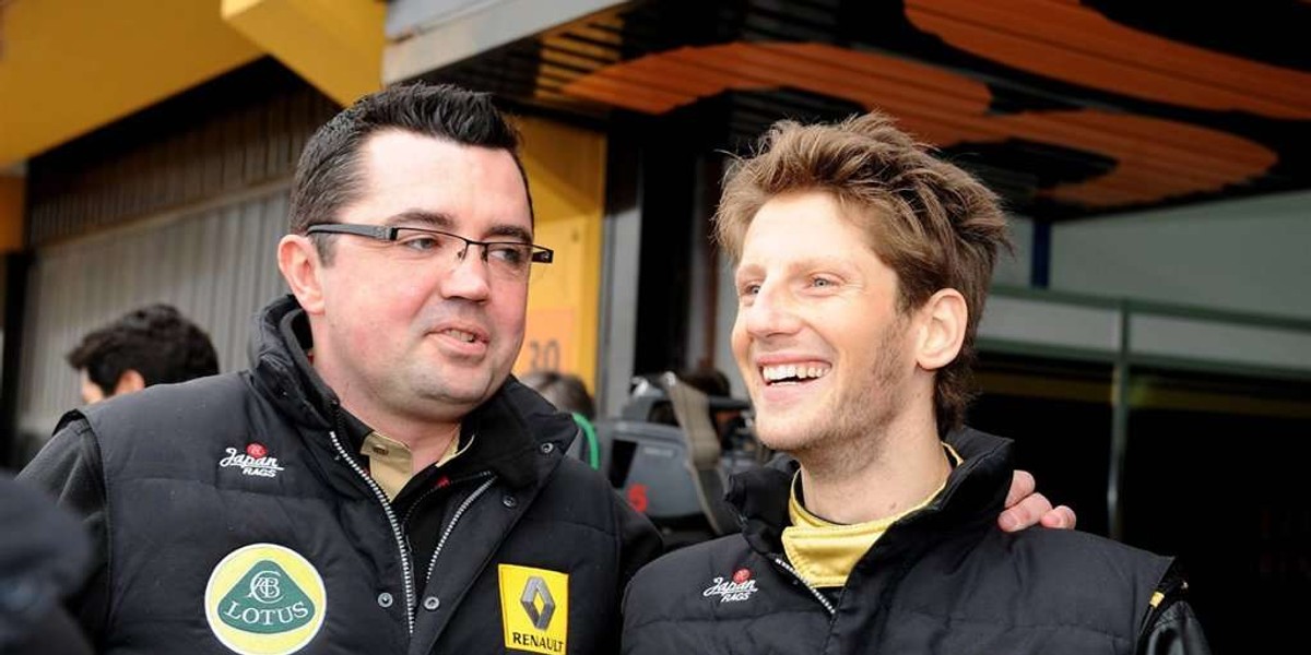 Romain Grosjean może zająć miejsce Roberta Kubicy