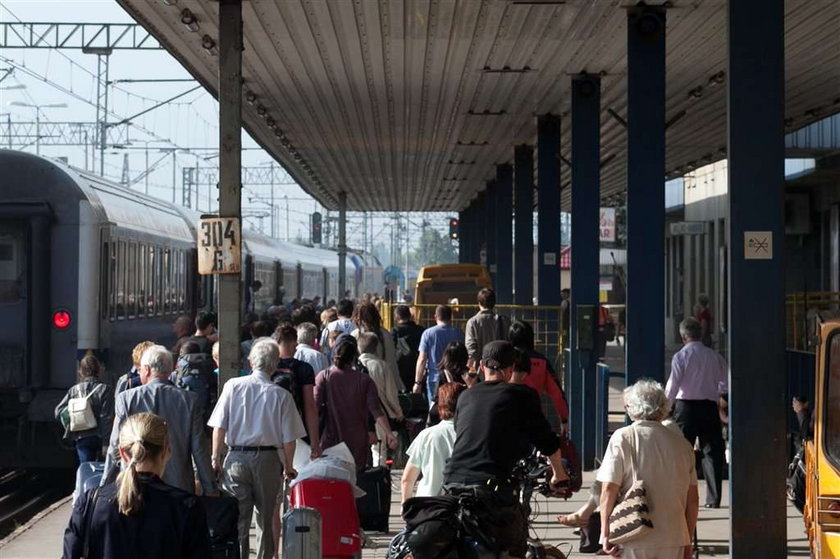 Duże opóźnienia pociągów przez zepsuty system