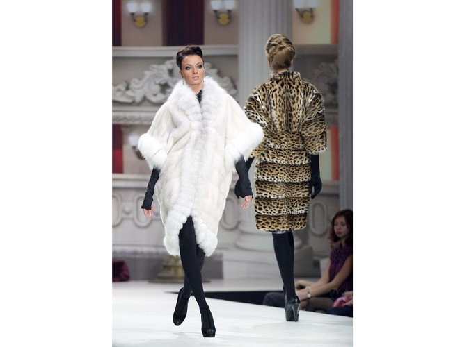 Pokaz kolekcji Hermana Shalumova podczas Russian Fashion Week