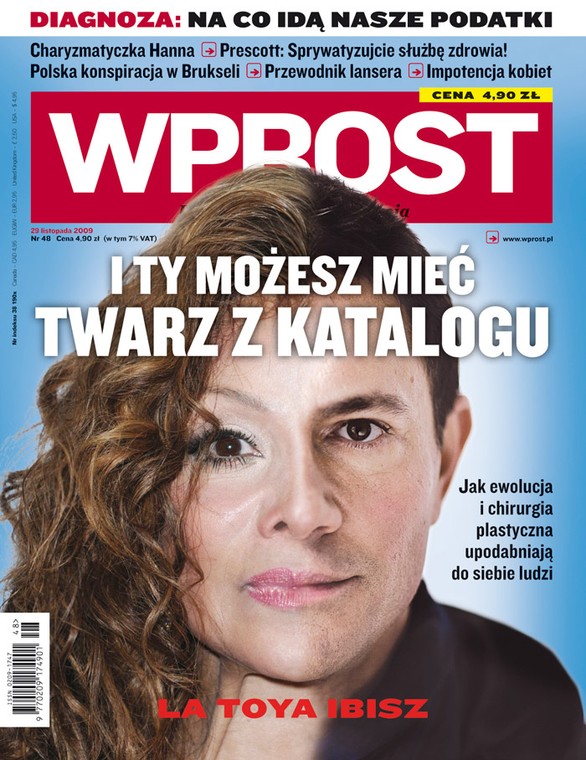 Ibisz pozywa "Wprost" za okładkę - wideo