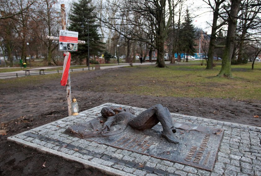 Pomnik ku czci Antoniego Browarczyka, jednej z najmłodszych i pierwszych ofiar stanu wojennego