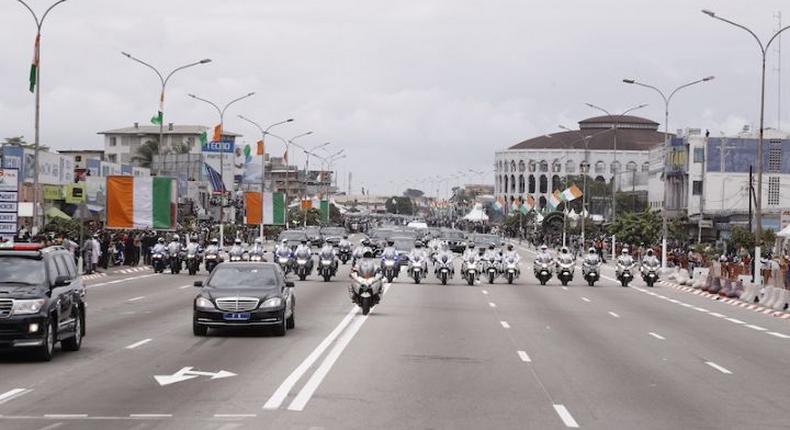 Voici le plan de circulation pour le 64e anniversaire de l'indépendance de la Côte d'Ivoire/Treichville Notre Cité Par DR