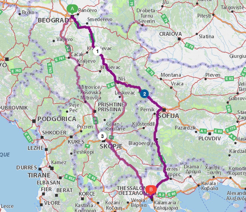 Varijanta preko Bugarske