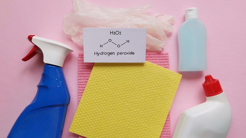 fertőtlenítés bőrkeményedés takarítás tisztaság hidrogén-peroxid