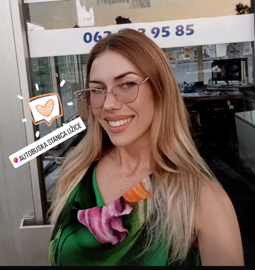 Milijana Bogdanović na radnom mestu