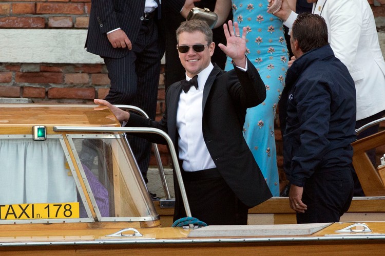 Matt Damon na ślubie George'a Clooneya