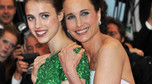 Andie MacDowell z córką w Cannes