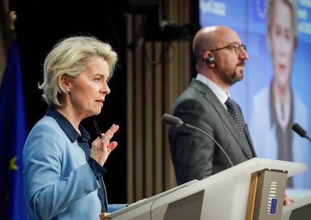 Ursula von der Leyen i Charles Michel