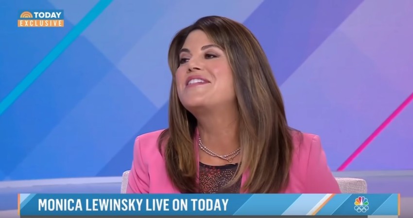 Monika Levinski tokom intervjua za "Tudej"