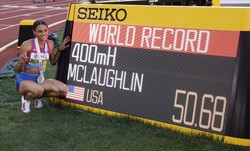 McLaughlin pobiła rekord świata w biegu na 400 m przez płotki