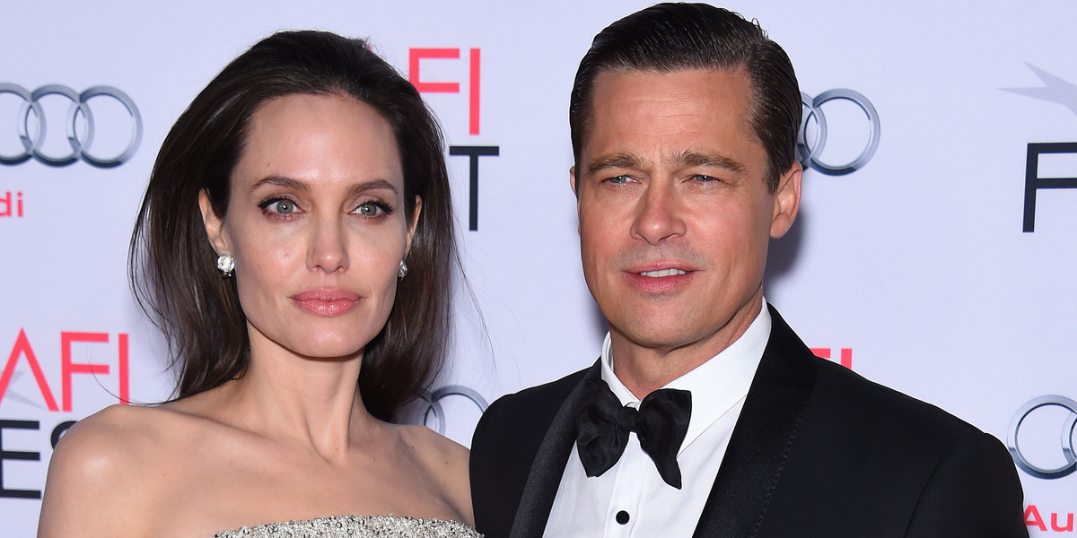 Angelina Jolie, Brad Pitt. 