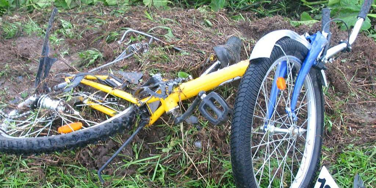 Malec na swym rowerku jechał wiejską drogą. Wydawało się, że nic mu tutaj nie grozi. A jednak