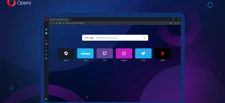 Opera 60 Reborn 3 dostępna. To przeglądarka zgodna z Web 3.0