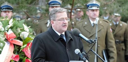 Komorowski w Katyniu cytuje Kaczyńskiego