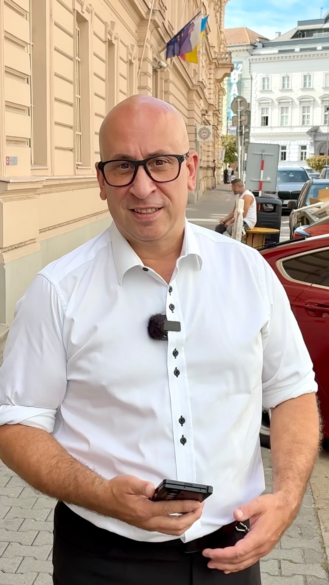 Minister dopravy Jozef Ráž. 