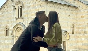 Milan Vasić sa ženom