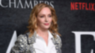 Uma Thurman na premierze serialu "Chambers"