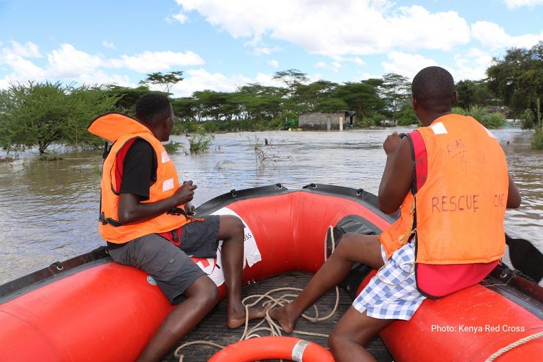 Kenya Red Cross team helps Kenyans in flood prone areas in Kisumu