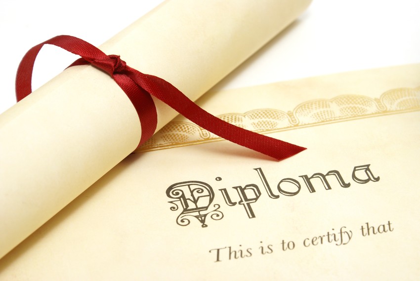 Diploma, ilustracija