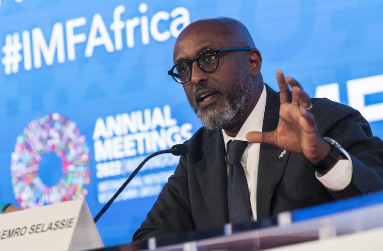 Abebe Selassie, IMF’s Director for Africa,
