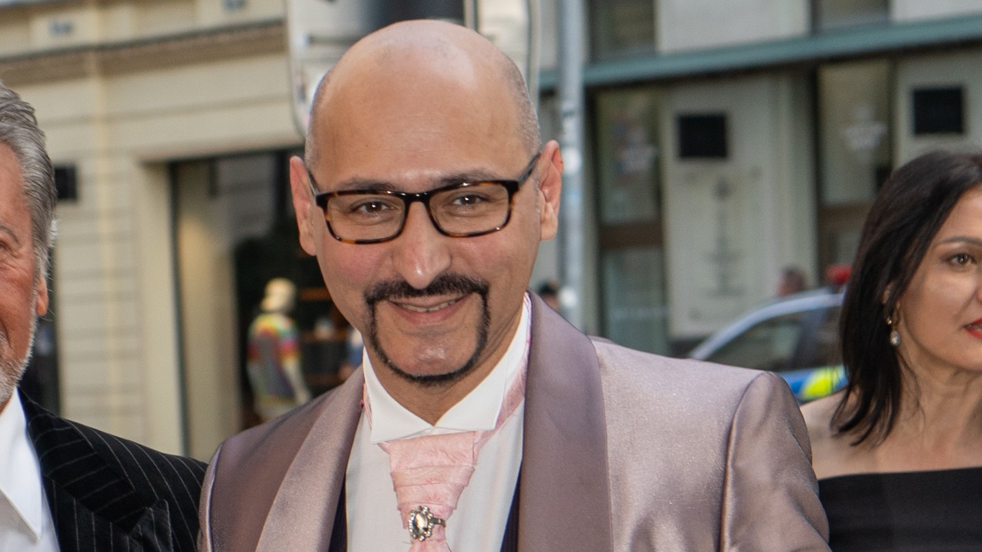 Richard Rikkon na odovzdávaní ocenení Slovenka roka.