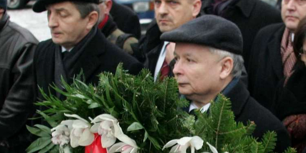 Jarosław złożył kwiaty