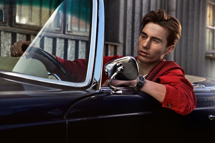 Kamil Stoch i Mercedes 280 SL