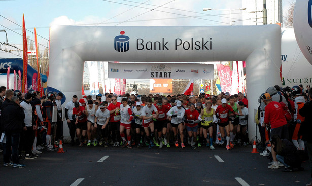 Arkadiusz Gardzielewski wygrał Bieg Niepodległości