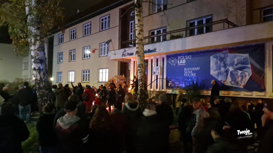 Tłumy na manifestacji w Szczecinie, foto: Janusz Merz/Twoje Radio