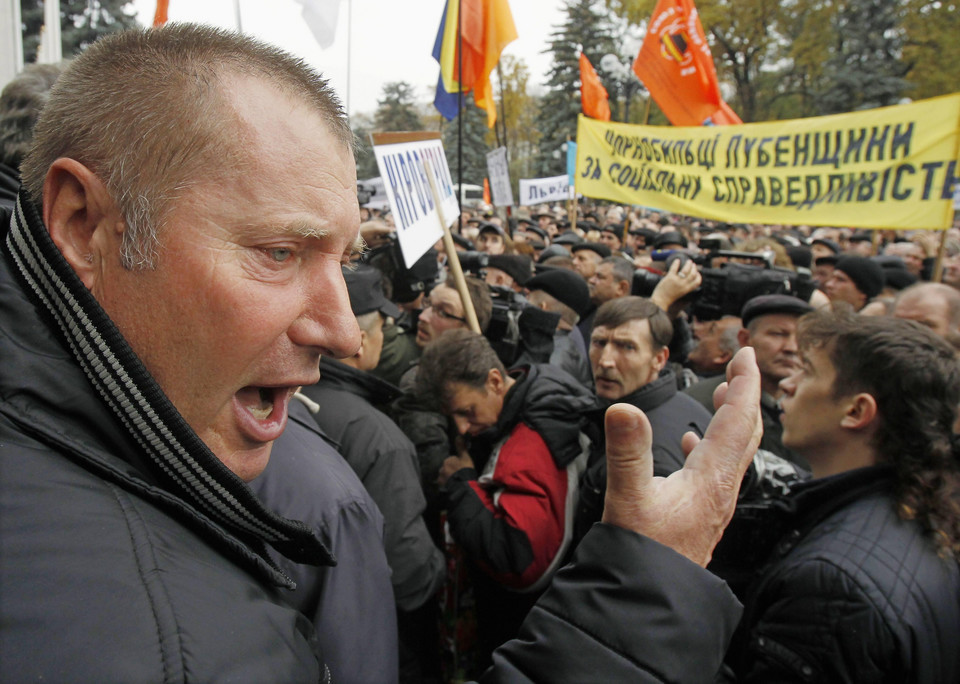 Trwają protesty weteranów Czarnobyla