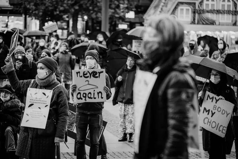 Demonstracja kobiet w Hamburgu / fot. Lucja Romanowska - photography