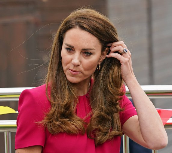 Kate Middleton na spotkaniu z Jill Biden