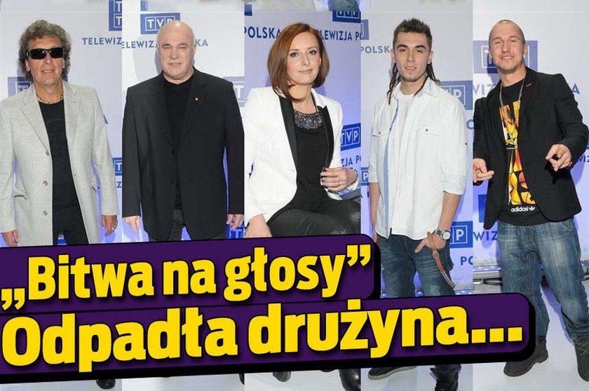 Z "Bitwy" odpadła drużyna Kuszyńskiej