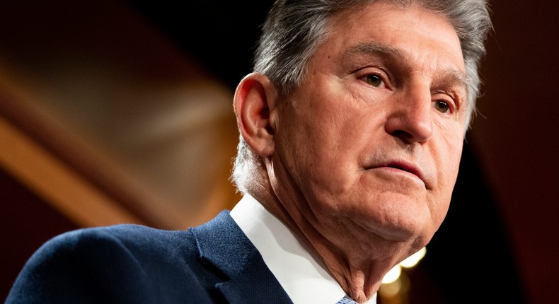 Sen. Joe Manchin, who spearheaded the bill.