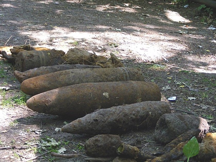 Arsenał z lasu pod Tarnobrzegiem