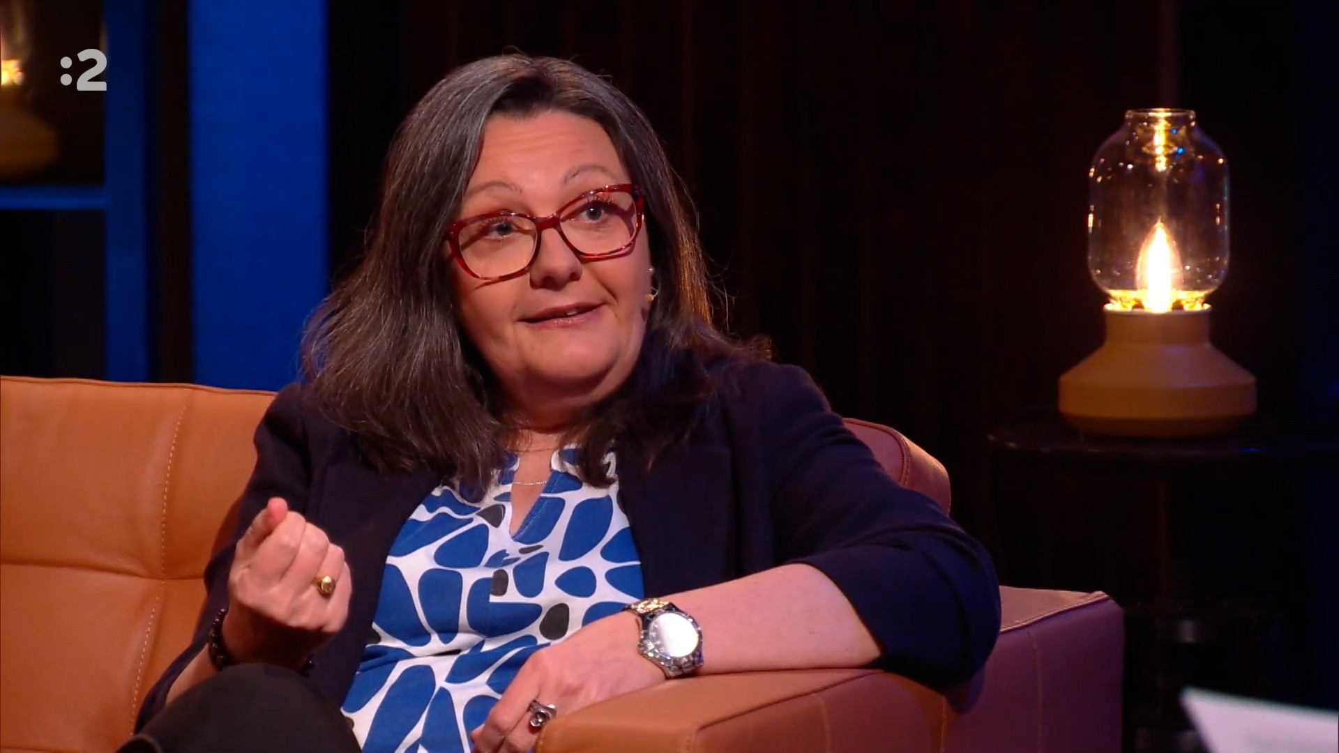 Talkšou STVR Medzi nami s Katou Martinkovou.