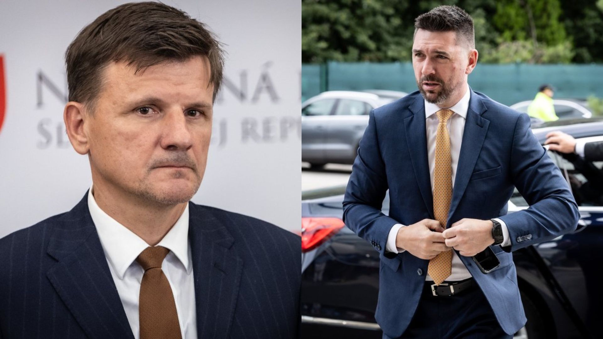 Alojz Hlina a Richard Takáč