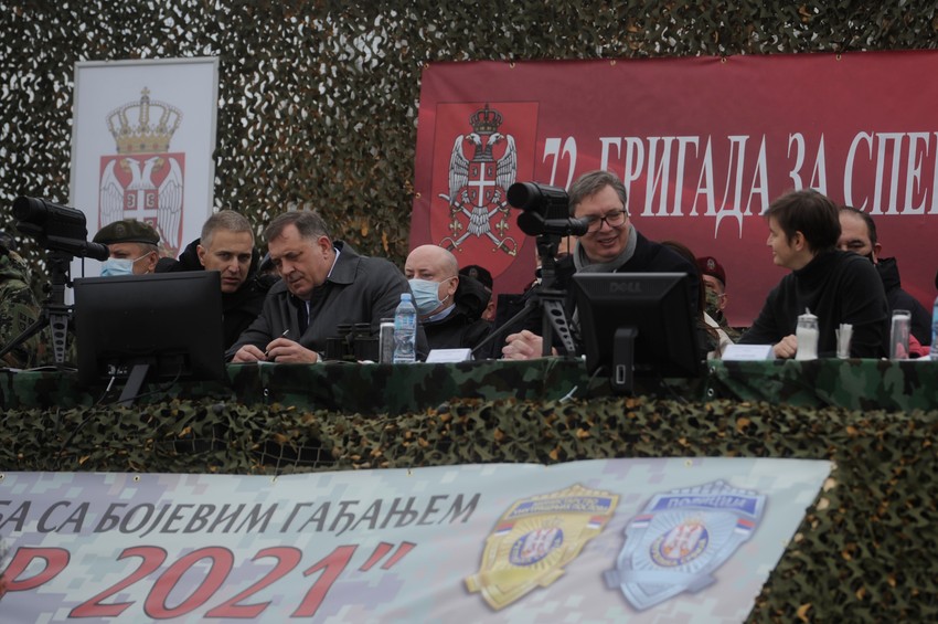 Vojna zežba na pasuljanskim livadama