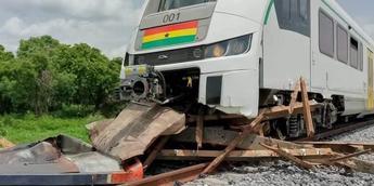 Inside story of how Ghana’s new train got involved in accident on a test run