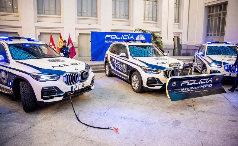 Nowe radiowozy hiszpańskiej policji miejskiej