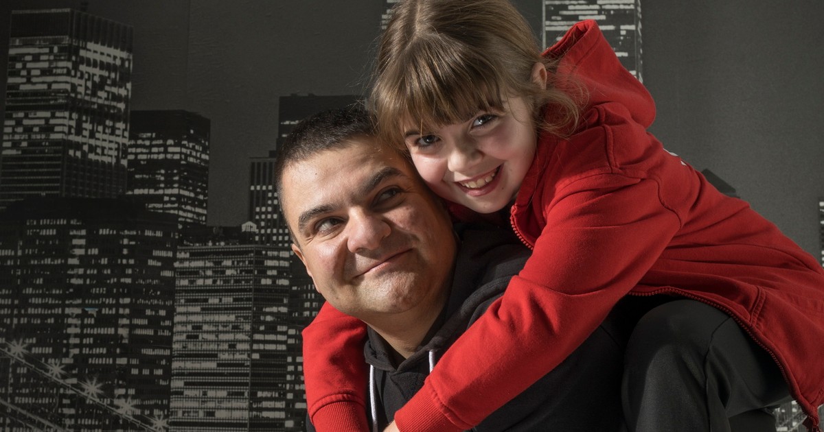 Bartek oddał córce wątrobę. „Zobaczyłem Marcelinkę i zapomniałem, że źle się czuję”