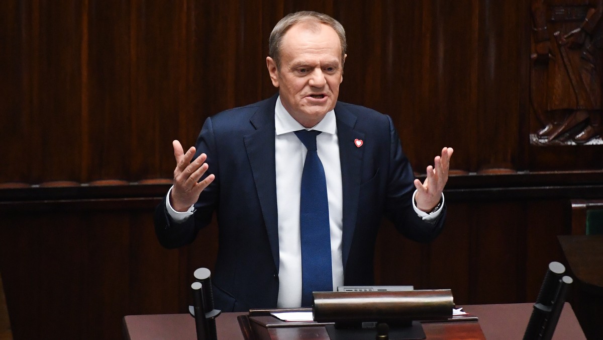 Premier Tusk uderza w PiS. "Pazurami trzymają się resztek władzy"