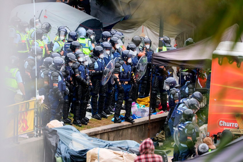Protest na Novom Zelandu
