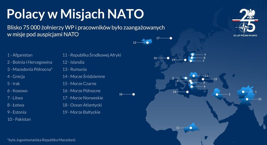 Polacy w misjach NATO