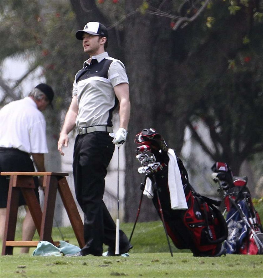 Timberlake zafascynowany golfem