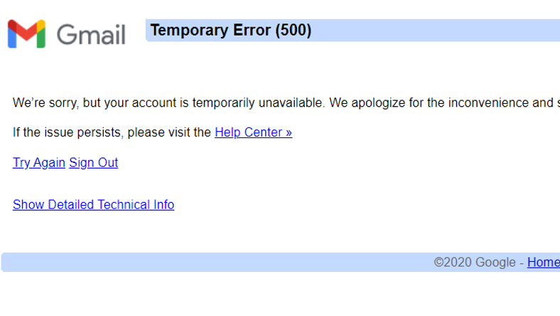 Google Down: Rare outage of G Suite applications experienced globally - Vimarsana News
