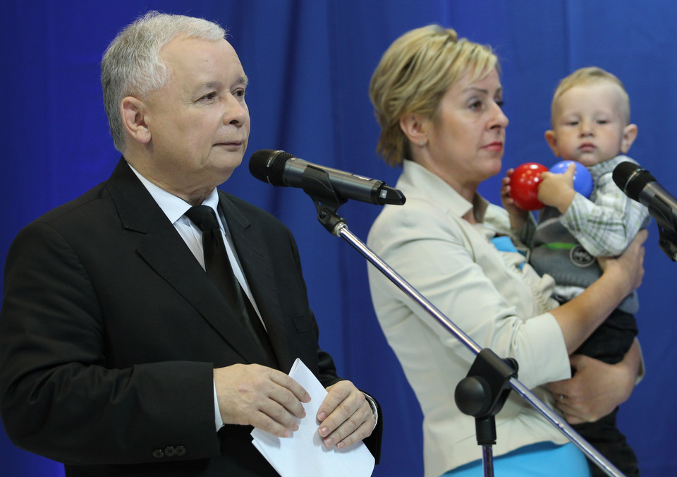 Jarosław Kaczyński, fot. PAP/Radek Pietruszka