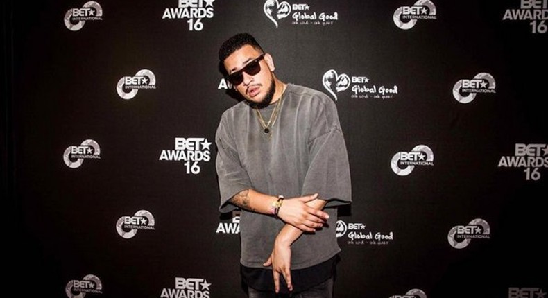 South African act, AKA at 2016 BET Awards